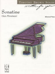 Sonatine piano sheet music cover